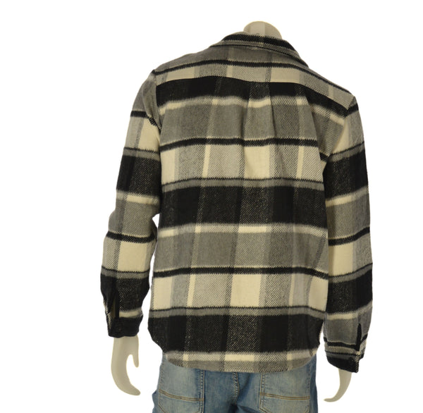 CAMICIA UOMO X-CAPE FLANELLA PESANTE SCOZZESE TASCHINI ART. COWANS-25