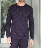 PIGIAMA UOMO NOTTINGAM INTERLOCK SERAFINO POLSINI ART. NPA090-PE