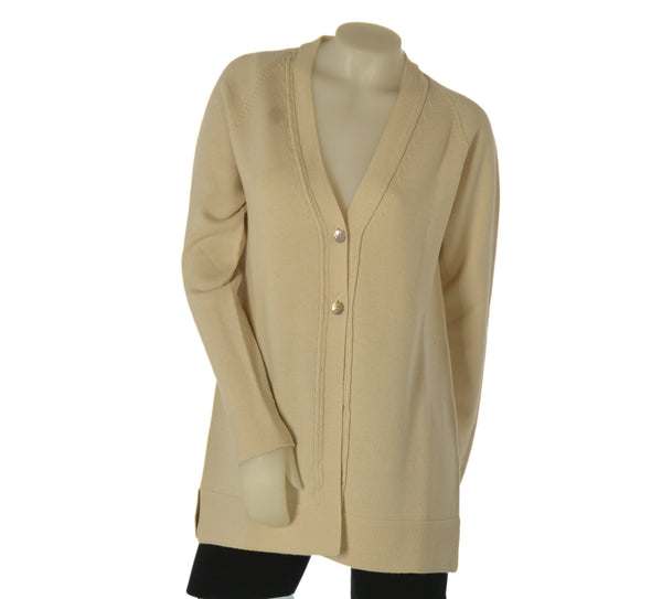 MAGLIONE DONNA TENEREZZA CARDIGAN LUNGO LANA ART. Z9513