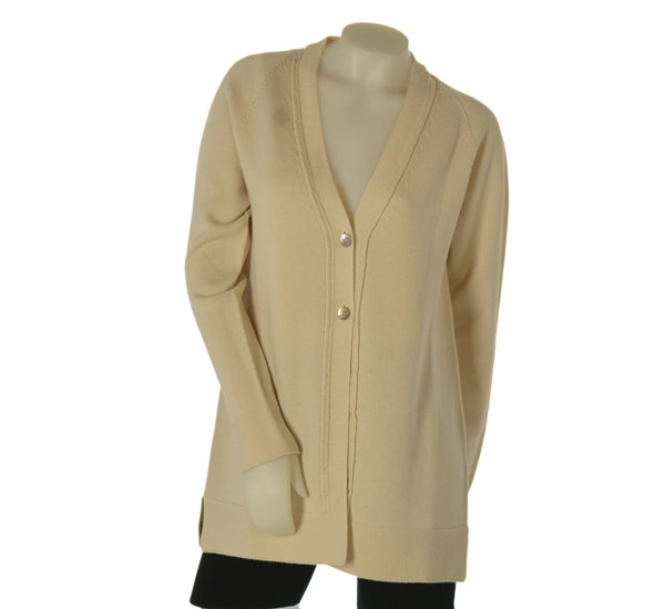 MAGLIONE DONNA TENEREZZA CARDIGAN LUNGO LANA ART. Z9513