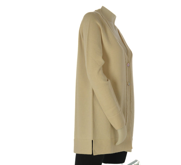 MAGLIONE DONNA TENEREZZA CARDIGAN LUNGO LANA ART. Z9513