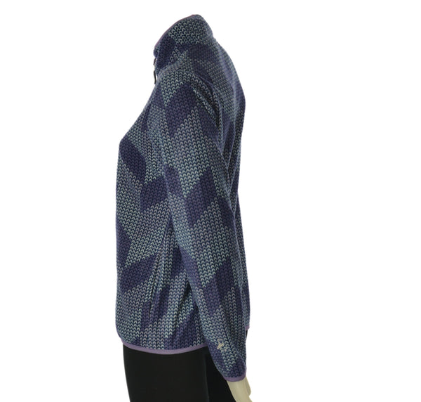 MICRO PILE DONNA BASILE FANTASIA FULL ZIP TASCHE  ART. BEW175