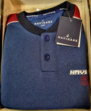 PIGIAMA UOMO NAVIGARE FELPATO SERAFINO POLSINI ART. 141927