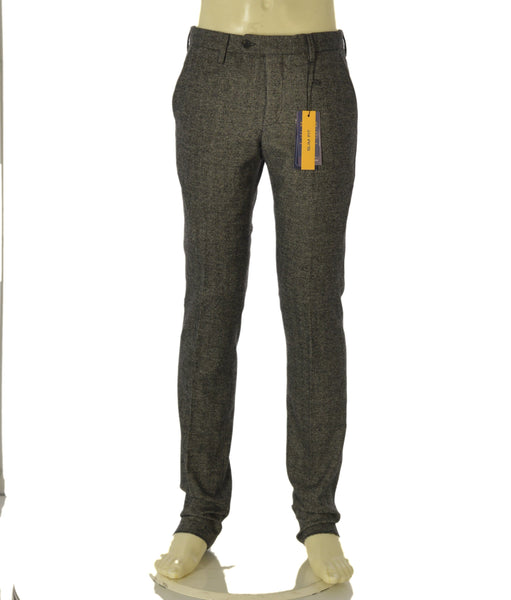 PANTALONE UOMO A&P BIANCHI SPIGATO MISTO LANA SLIM FIT ART. 03345