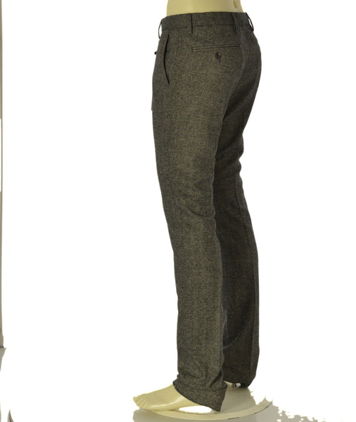 PANTALONE UOMO A&P BIANCHI SPIGATO MISTO LANA SLIM FIT ART. 03345