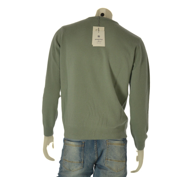 MAGLIONE UOMO SPORTING MARE GIROCOLLO BASICO LANA ART. 2960/80