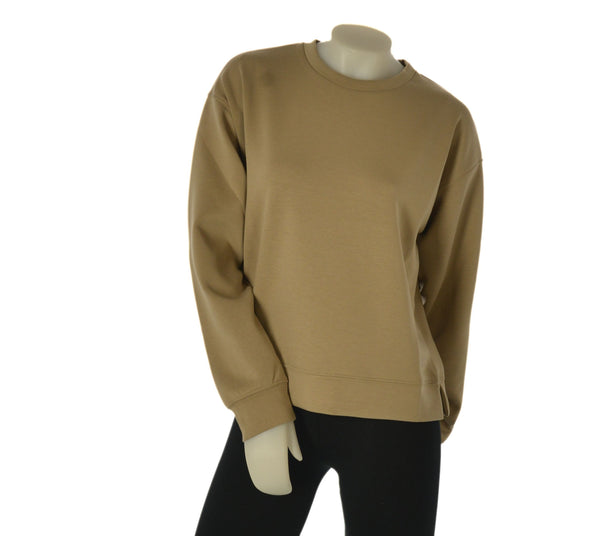 FELPA DONNA DATCH GIROCOLLO LARGA POLSINI SPACCHI ART. DW2725