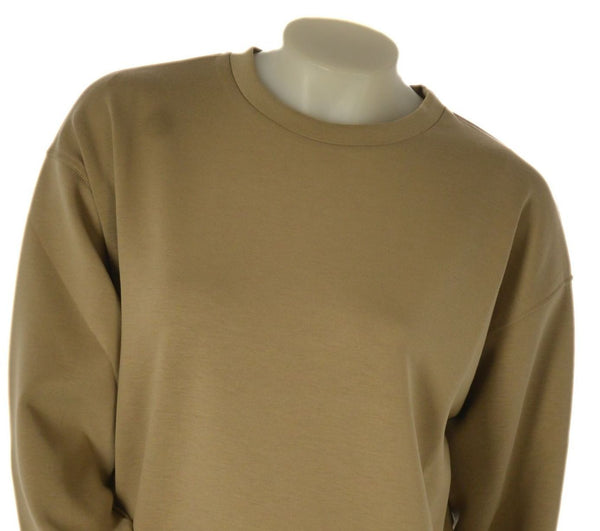 FELPA DONNA DATCH GIROCOLLO LARGA POLSINI SPACCHI ART. DW2725