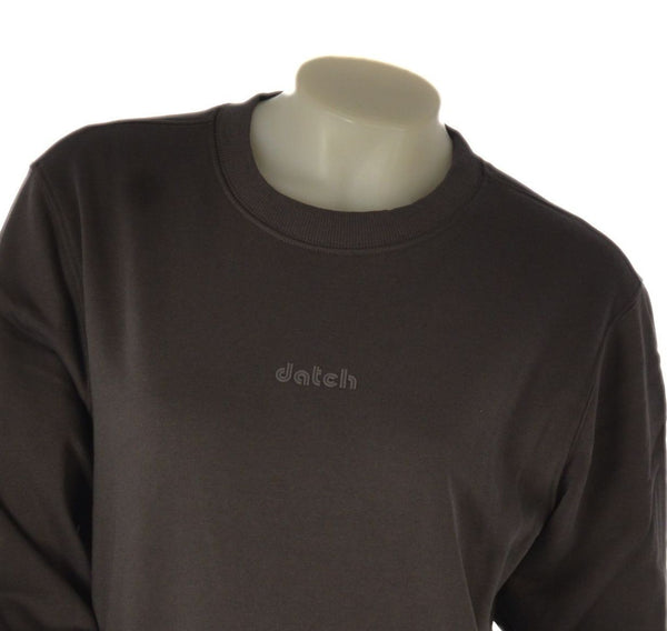 FELPA DONNA DATCH FELPATA GIROCOLLO POLSINI BORDO ART. DW2601