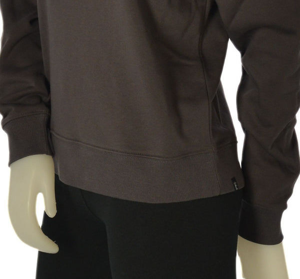 FELPA DONNA DATCH FELPATA GIROCOLLO POLSINI BORDO ART. DW2601