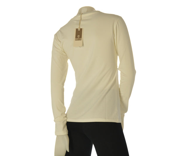 MAGLIA DONNA DATCH MANICA LUNGA GIRCOLLO COTONE LOGO ART. DW2620