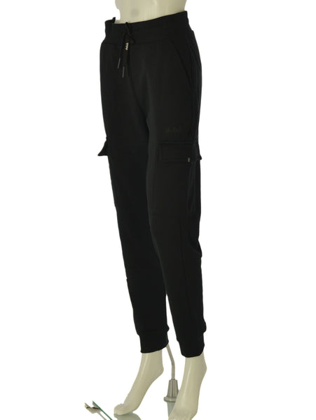 PANTALONE TUTA DONNA DATCH FELPATO TASCHE TASCONI POLSINI ART. DW2605