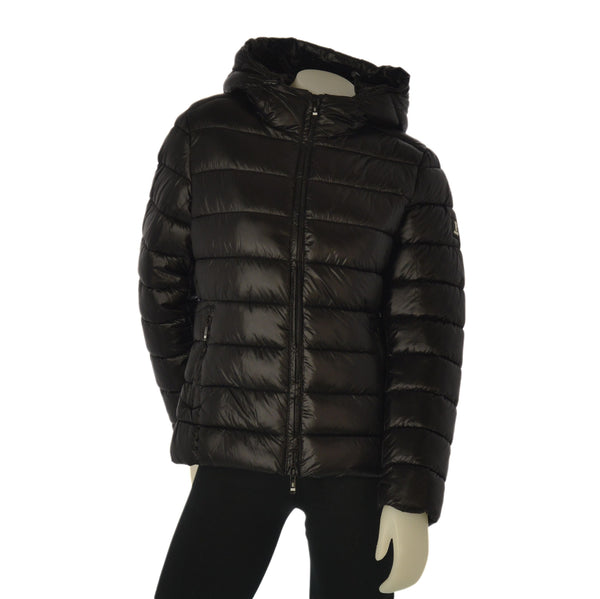 GIUBBETTO DONNA DATCH TRAPUNTATO CAPPUCCIO ZIP TASCHE ART. DW2285