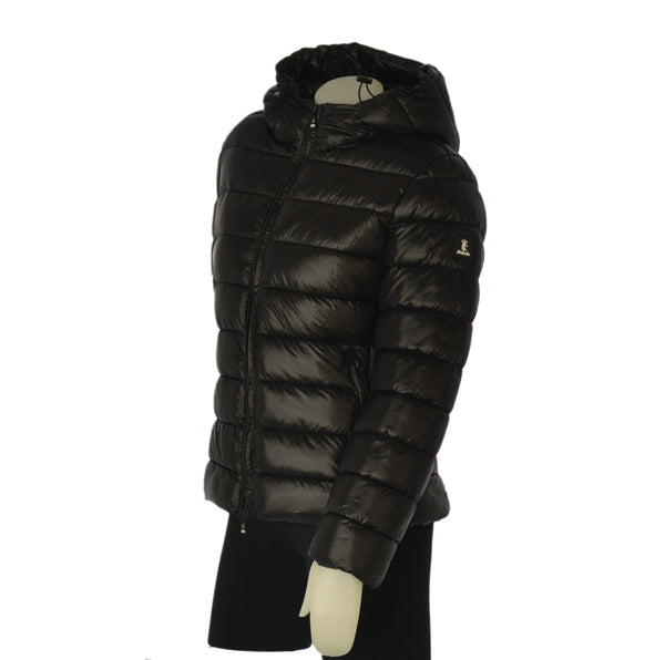 GIUBBETTO DONNA DATCH TRAPUNTATO CAPPUCCIO ZIP TASCHE ART. DW2285