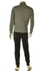 TUTA UOMO AKI FELPATA FULL ZIP TASCHE PANTALONI TASCHE POLSINI ART. 25505
