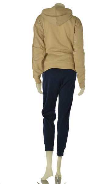 TUTA DONNA AKI FULL ZIP CAPPUCCIO TASCHE PANTALONE TASCHE POLSINI ART. 25533