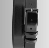 CINTURA ALTA MODA BELT ART CN0AQ060 35 VERA PELLE FIBBIA ACCIAIO