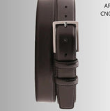 CINTURA ALTA MODA BELT ART CN0A3266 35 IN VERA PELLE FIVVIA ACCIAIO