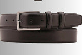 CINTURA ALTA MODA BELT ART CN0A3266 35 IN VERA PELLE FIVVIA ACCIAIO