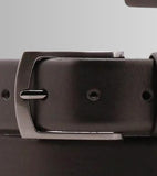 CINTURA ALTA MODA BELT ART CN0A3267 35 IN VERA PELLE  FIBBIA IN ACCIAIO