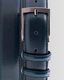 CINTURA ALTA MODA BELT ART CN0M470 VERA PELLE FIBBIA ACCIAO SAGTINATO