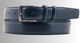 CINTURA ALTA MODA BELT ART CN0M470 VERA PELLE FIBBIA ACCIAO SAGTINATO