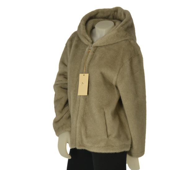 GIACCONE DONNA X-CAPE ECO PELLICCA CAPPUCCIO ZIP TASCHE ART. IPNOTIC