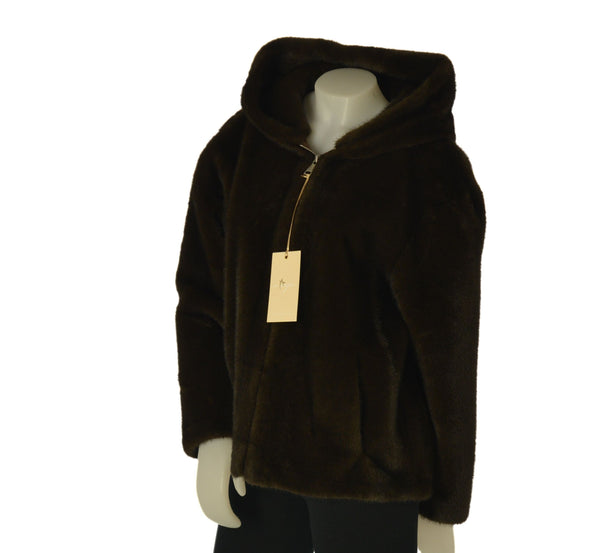 GIACCONE DONNA X-CAPE ECO PELLICCA CAPPUCCIO ZIP TASCHE ART. IPNOTIC