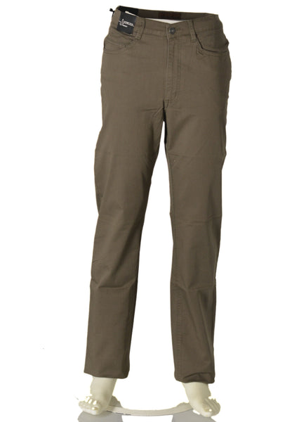 PANTALONE UOMO ZIP BOTTONE CINQUE TASCHE REGOLARE MARCA CORONA ART.GILBERT