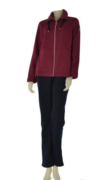 TUTA DONNA F.LLI CAMPAGNOLO FELPATA FUL ZIP TASCHE ART. 8Q76461