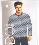 PIGIAMA UOMO BIP BIP TAGLIE OVER SERAFINO CALDO COTONE TASCHINO ART. 7303