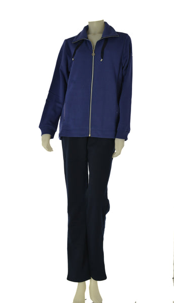 TUTA DONNA F.LLI CAMPAGNOLO FELPATA ZIP TASCHE TAGLIE OVER ART. 8Q79462