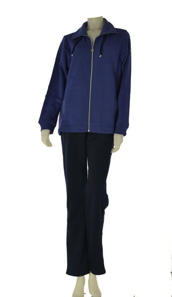 TUTA DONNA F.LLI CAMPAGNOLO FELPATA ZIP TASCHE TAGLIE OVER ART. 8Q79462