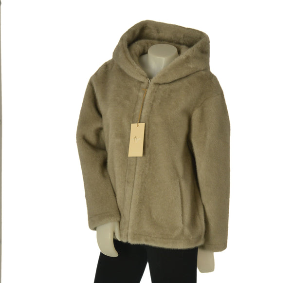 ECO PELLICCIA DONNA X-CAPE CAPPUCCIO TASCHE ZIP ART. IPNOTIC