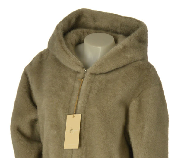 ECO PELLICCIA DONNA X-CAPE CAPPUCCIO TASCHE ZIP ART. IPNOTIC