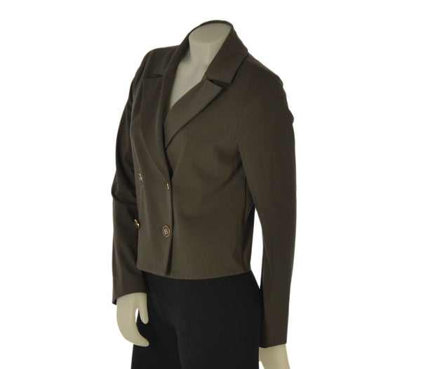 GIACCA DONNA LAURA BIAGIOTTI DOPPIO PETTO CORTA  JERSEY ART. LB26P2032