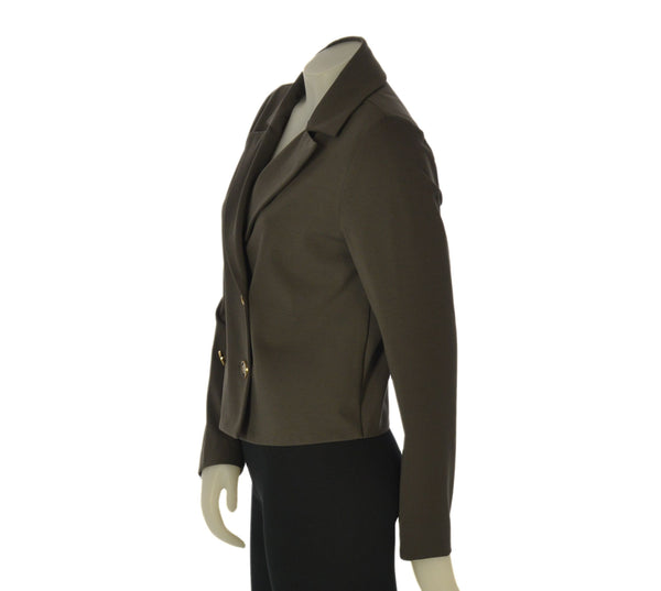 GIACCA DONNA LAURA BIAGIOTTI DOPPIO PETTO CORTA  JERSEY ART. LB26P2032