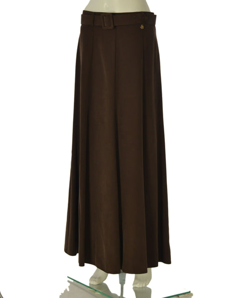 GONNA DONNA LAURA BIAGIOTTI LUNGA SVASATA ZIP PASSANTI CINTURA ART. LB26P1720