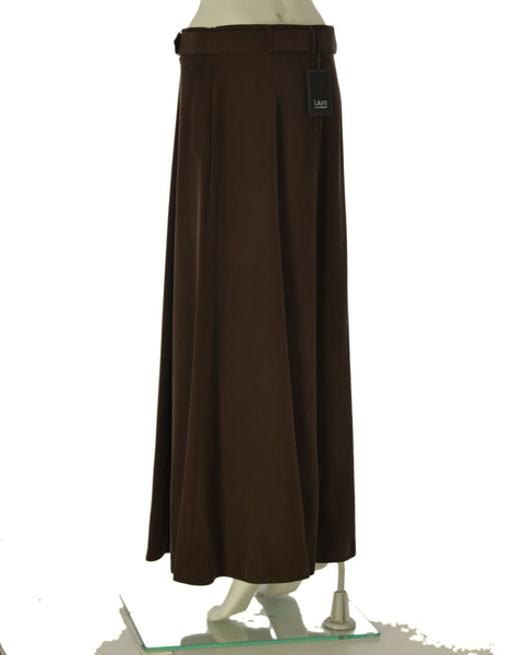 GONNA DONNA LAURA BIAGIOTTI LUNGA SVASATA ZIP PASSANTI CINTURA ART. LB26P1720