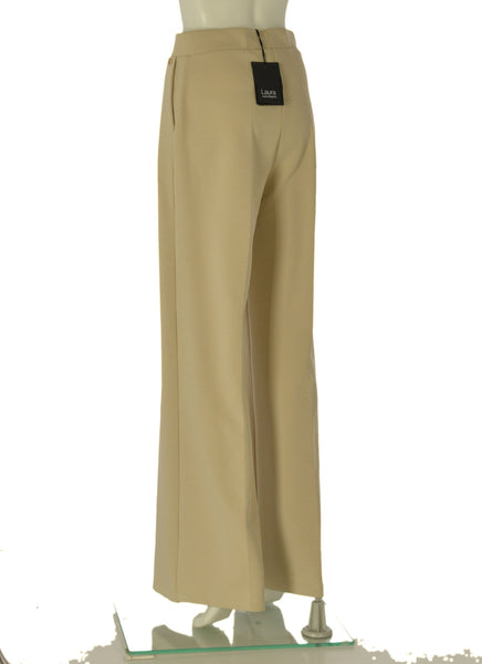 PANTALONE DONNA LAURA BIAGIOTTI PALAZZO JERSEY TASCHE ELASTICO ART. LB26P1886