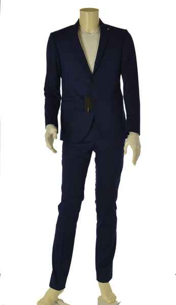 ABITO UOMO NO NAME DROP 8 GIACCA DUE BOTTONI TASCHE SPACCHI PANTALONI TASCHE FRANCESE SLIM FIT ART. B3101 30162138