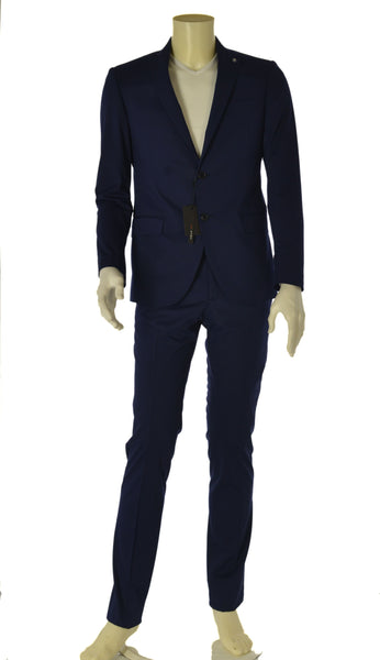 ABITO UOMO NO NAME DROP 8 GIACCA DUE BOTTONI TASCHE SPACCHI PANTALONI TASCHE FRANCESE SLIM FIT ART. B3101 30162138