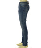 JEANS UOMO GAS CINQUE TASCHE SKINNY FIT ELASTICIZZATO BOTTONE CERNIERA ART. SAX 12MM
