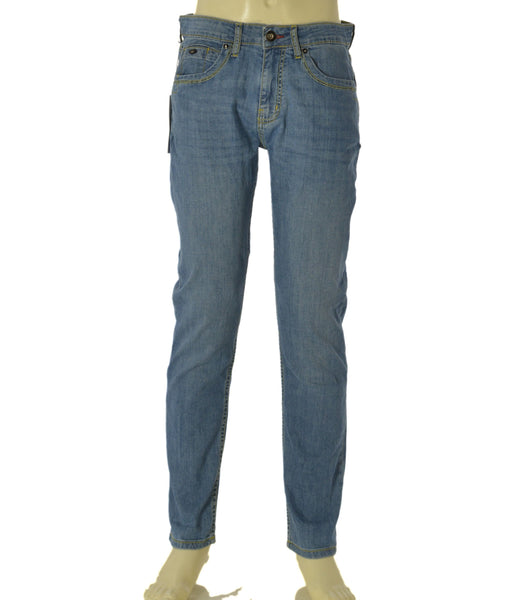 JEANS UOMO RIFLE CINQUE TASCHE LEGGERO ELASTICIZZATO SLIM FIT BOTTONE CERNIERA ART. RF409