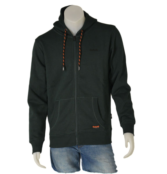 FELPA UOMO ZIP CAPPUCCIO POLSINI FASCIA TASCHE MARCA DATCH ART. DM2701