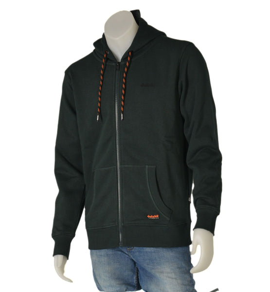 FELPA UOMO ZIP CAPPUCCIO POLSINI FASCIA TASCHE MARCA DATCH ART. DM2701