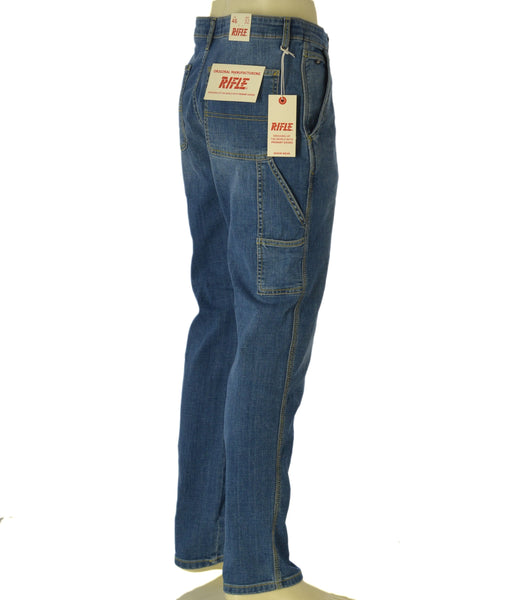 JEANS UOMO RIFLE WORK TASCHE FRANCESE TASCHE TASCHINI ELASTICIZZATO ART. RF407