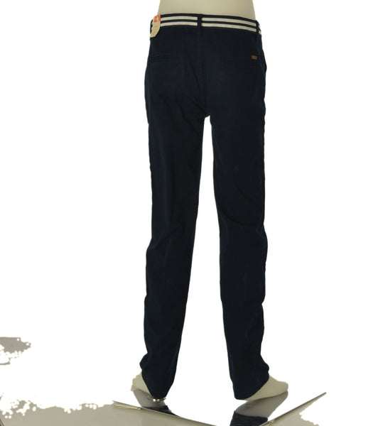 PANTALONE RAGAZZO ZIPPY BOTTONE CERNIERA ELASTICO REGOLABILE TASCHE  COTONE ART. ZKBAP0401-26001