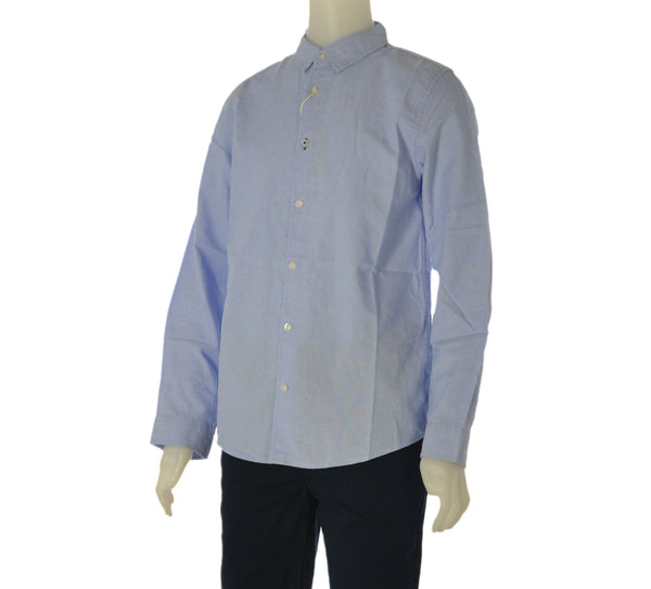 CAMICIA RAGAZZO ZIPPY MANICA LUNGA BOTTONI OXFORD COTONE ART. ZKBAP0302-25038