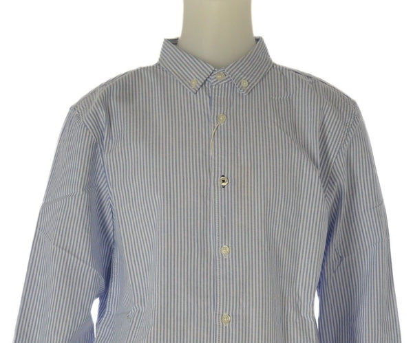 CAMICIA RAGAZZO ZIPPY MANICA LUNGA OXFORT BUTTON DOWN RIGATA COTONE ART. ZKBAP0302-25018